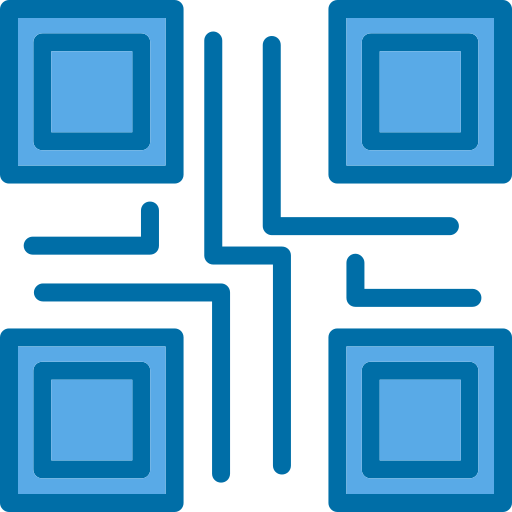 código qr Generic Blue Ícone