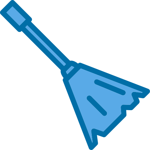 掃き掃除 Generic Blue icon