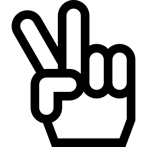 평화 Basic Straight Lineal icon