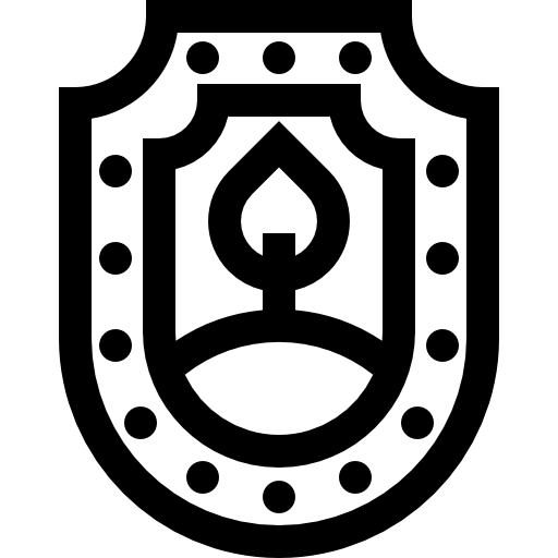 ochrona Basic Straight Lineal ikona