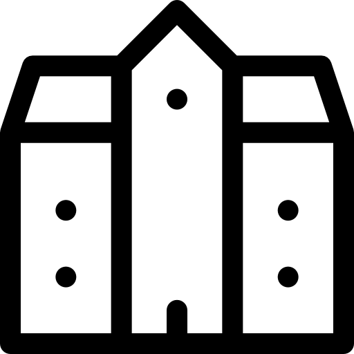 맨션 Basic Rounded Lineal icon