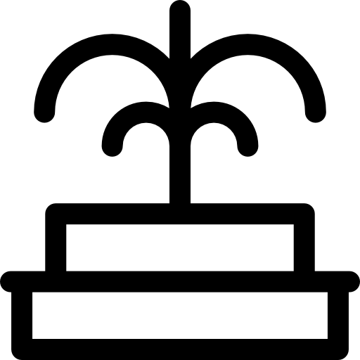 fontein Basic Rounded Lineal icoon