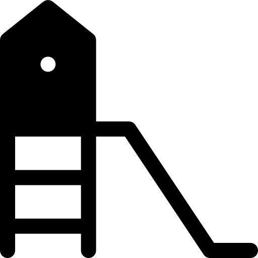 遊び場 Basic Rounded Filled icon
