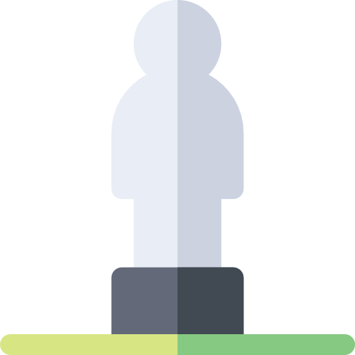 銅像 Basic Rounded Flat icon