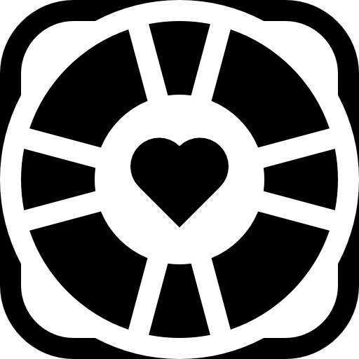 Lifebuoy Basic Straight Filled icon