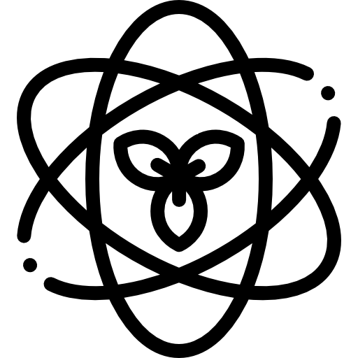 자연 Detailed Rounded Lineal icon