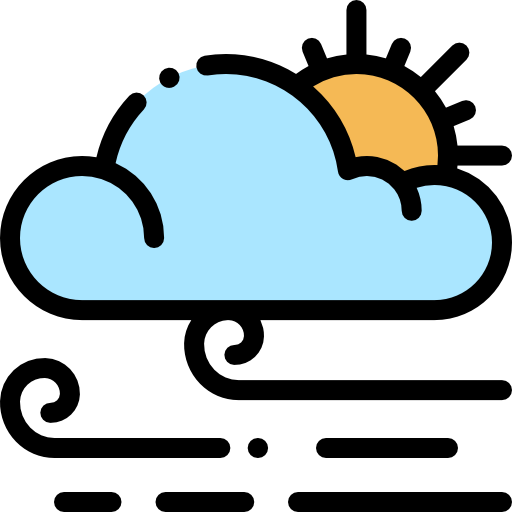 Weather Detailed Rounded Lineal color icon