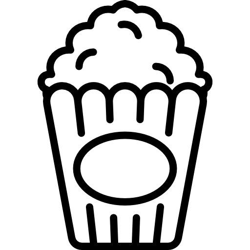 ポップコーン Special Lineal icon