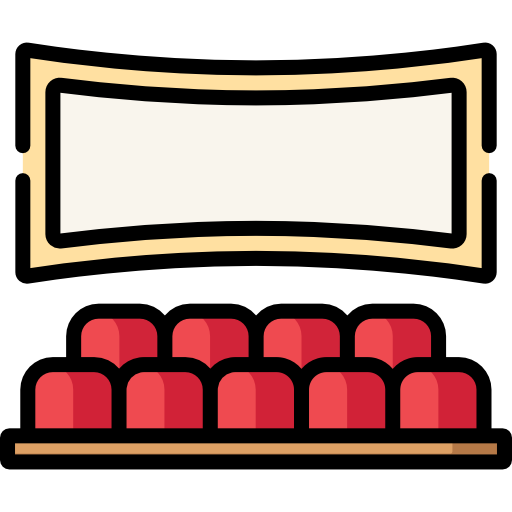 teatro Special Lineal color icono
