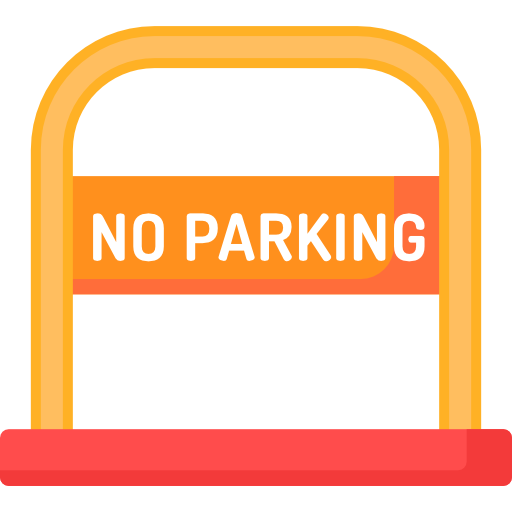 parken verboten Special Flat icon