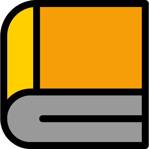 Book Generic Outline Color icon