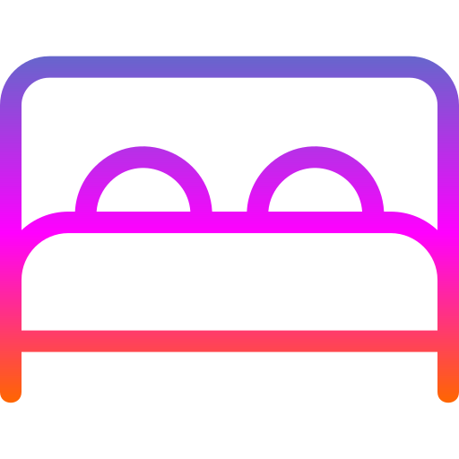 침대 Generic Gradient icon