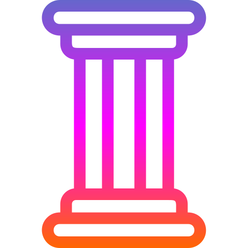 Column Generic Gradient icon