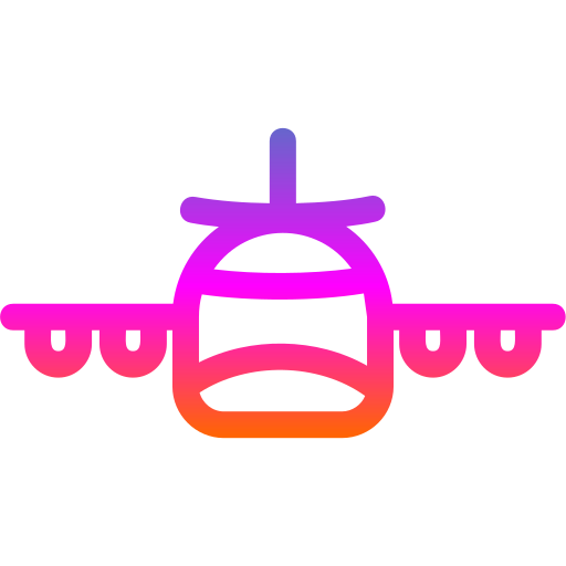 avión Generic Gradient icono