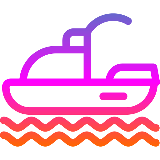 moto acuática Generic Gradient icono
