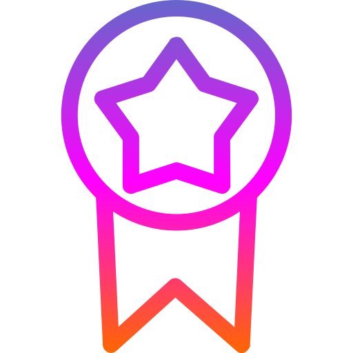 Award Generic Gradient icon