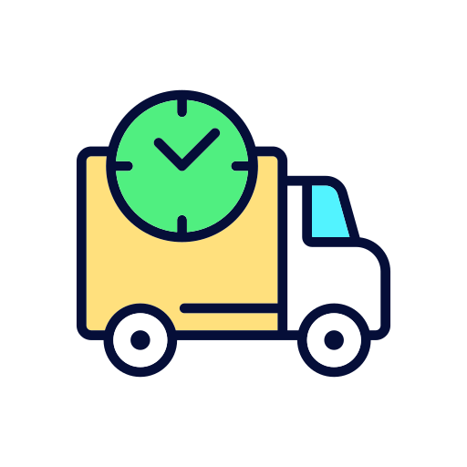 Shipping time Generic Outline Color icon