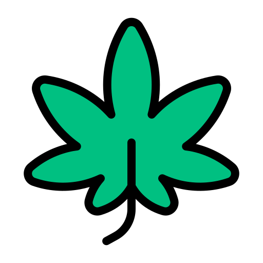 cannabis Generic Outline Color Icône