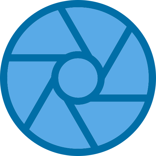 シュート Generic Blue icon