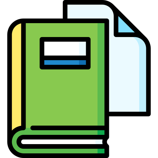 libro de texto Special Lineal color icono