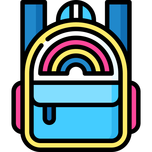 bolsa para la escuela Special Lineal color icono