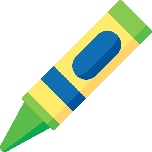 Crayon Special Flat icon