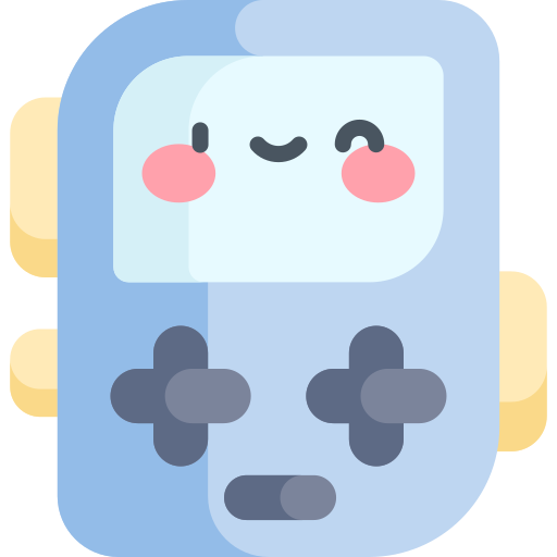 携帯ゲーム機 Kawaii Flat icon