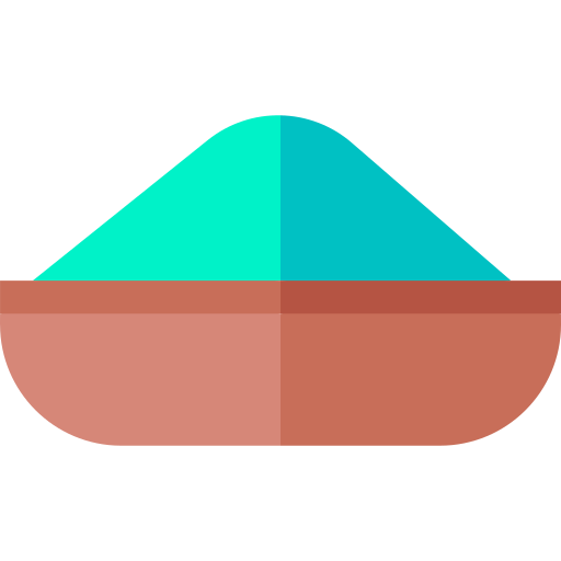 polvo Basic Straight Flat icono