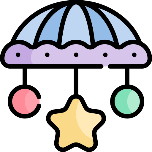 krippenspielzeug Kawaii Lineal color icon