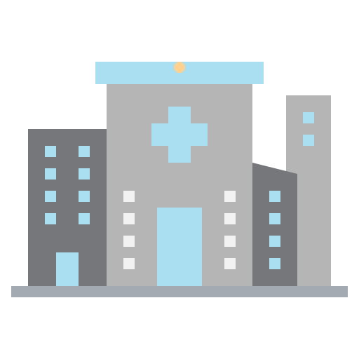 Hospital Generic Flat icon