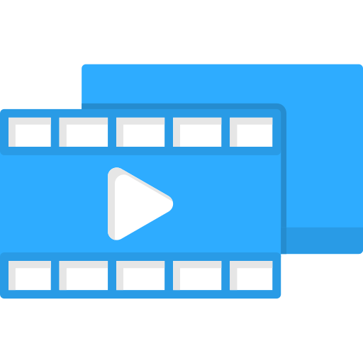 video Generic Flat icono
