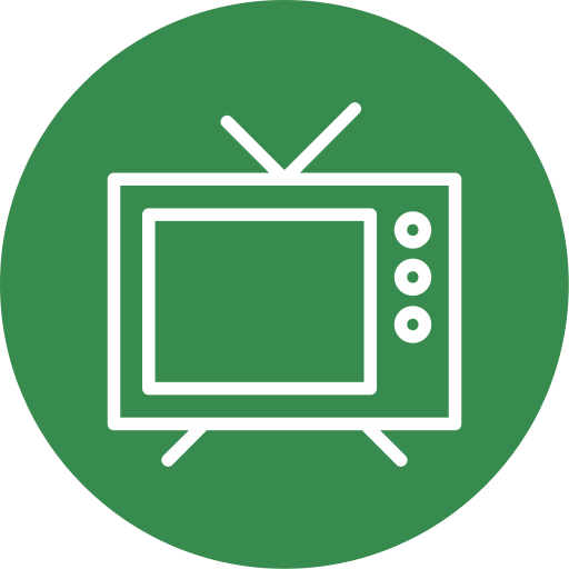 Tv Generic Circular icon