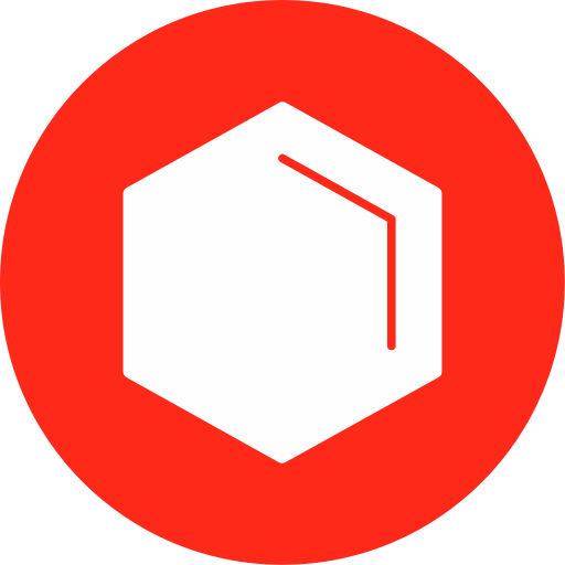 hexagone Generic Circular Icône