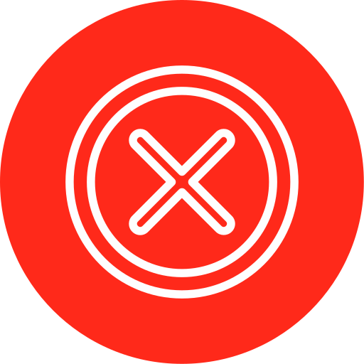 Cross Generic Circular icon