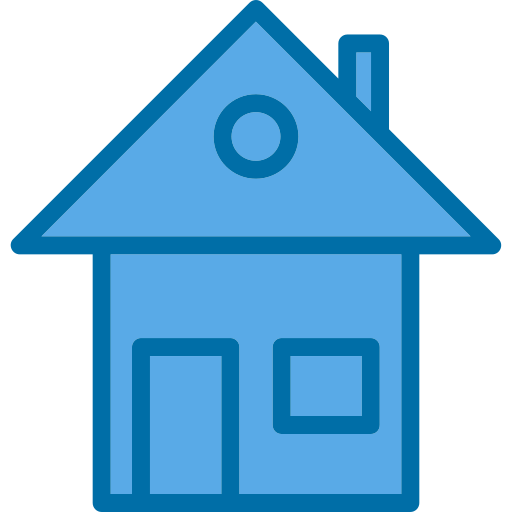 casa Generic Blue icono