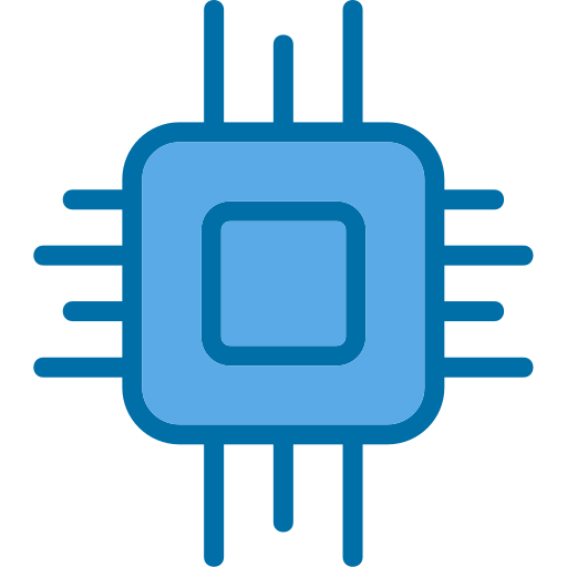 cpu Generic Blue icon