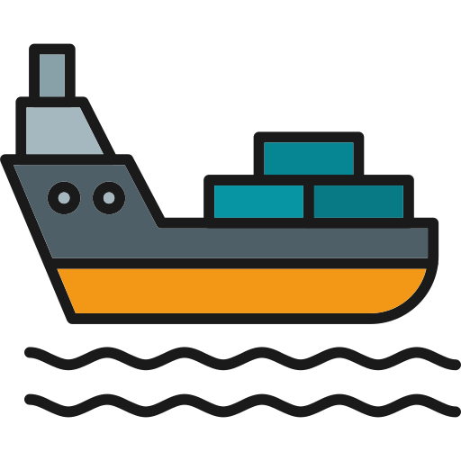 Shipping Generic Outline Color icon