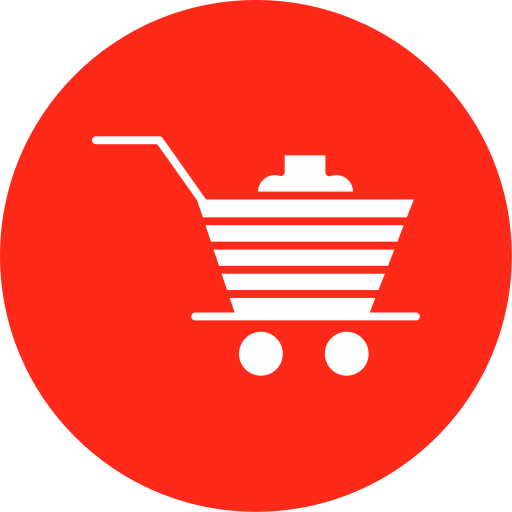 Shopping cart Generic Circular icon