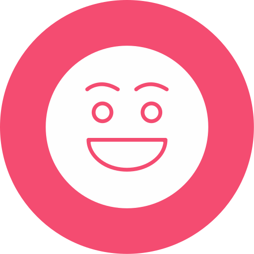 glimlach Generic Circular icoon