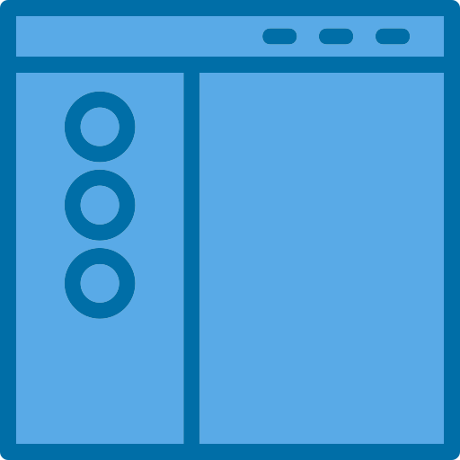 diseño de páginas web Generic Blue icono