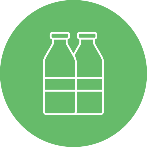 Milk bottle Generic Circular icon