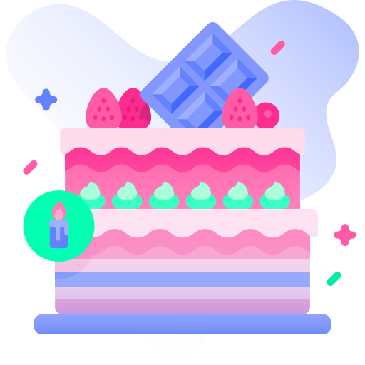 誕生日ケーキ Special Ungravity Gradient icon