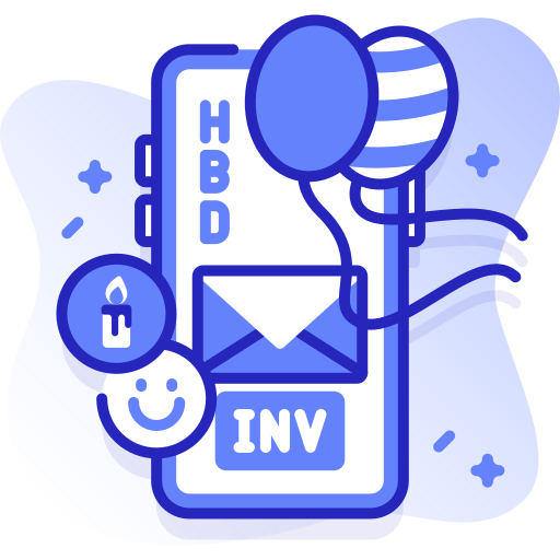 Birthday Special Ungravity Lineal icon