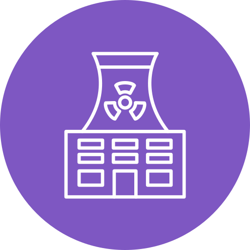 nucléaire Generic Circular Icône