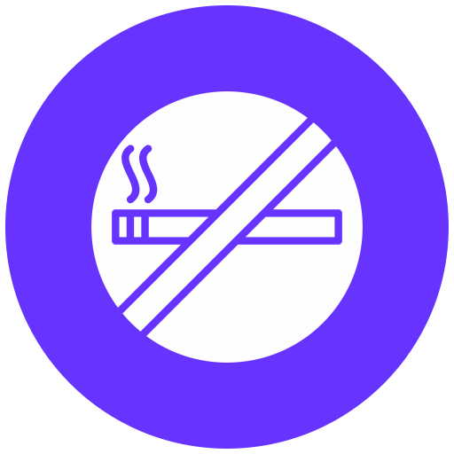 proibido fumar Generic Circular Ícone