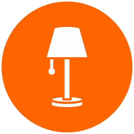 lámpara de mesa Generic Circular icono