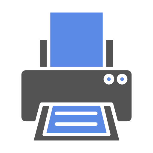 impresora Generic Blue icono