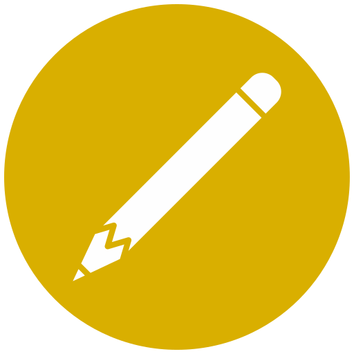 연필 Generic Circular icon