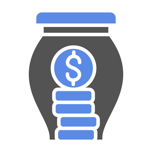 Savings Generic Blue icon