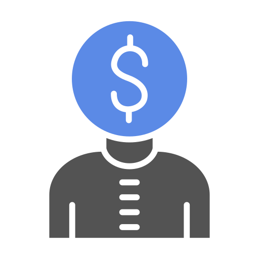 asesor financiero Generic Blue icono